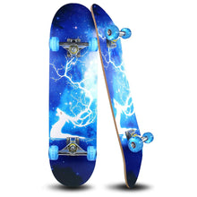 Load image into Gallery viewer, FabSports 31&quot; x 8&quot; inch Double kick Concave Skateboard for teens &amp; adults
