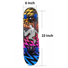 Load image into Gallery viewer, FabSports 23&quot; x 6&quot; inch Beginners Skateboard for kids &amp; teens
