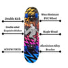 FabSports 23" x 6" inch Beginners Skateboard for kids & teens