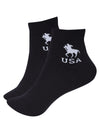 FabSports X -T9 USA Design Unisex Cotton Low Ankle Socks. Pack of 3 pairs
