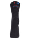 FabSports  X-T9 Sparker Unisex Cotton Crew Length Sports Solid Socks .Combo of 3 pairs